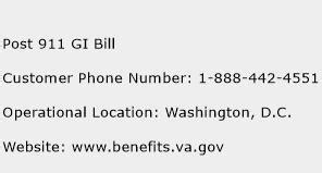 gi bill contact number.